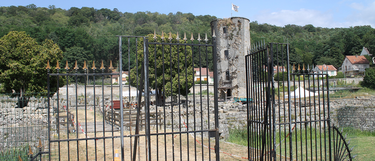 Le Château de Montagu à Marcoussis soutenu par Crédit Agricole d'IDF Mécénat